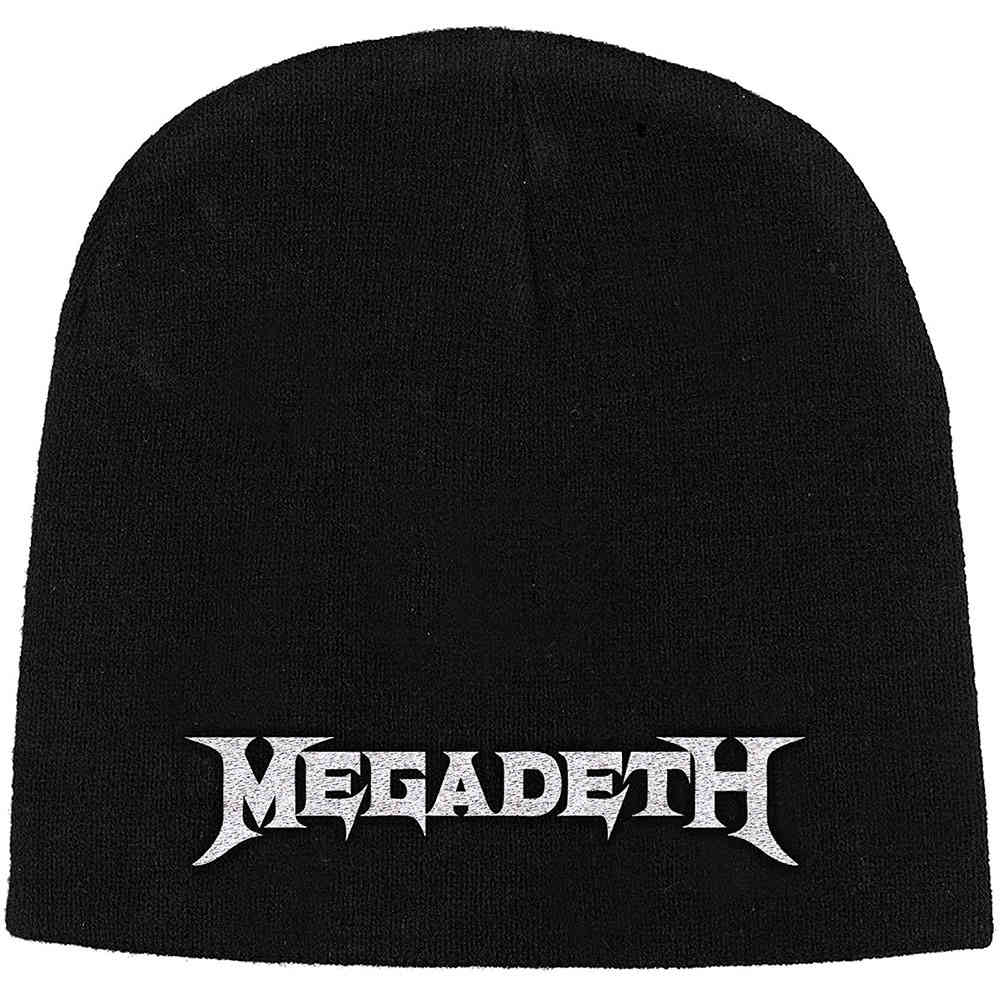 Megadeth - Logo Bonnet - Noir